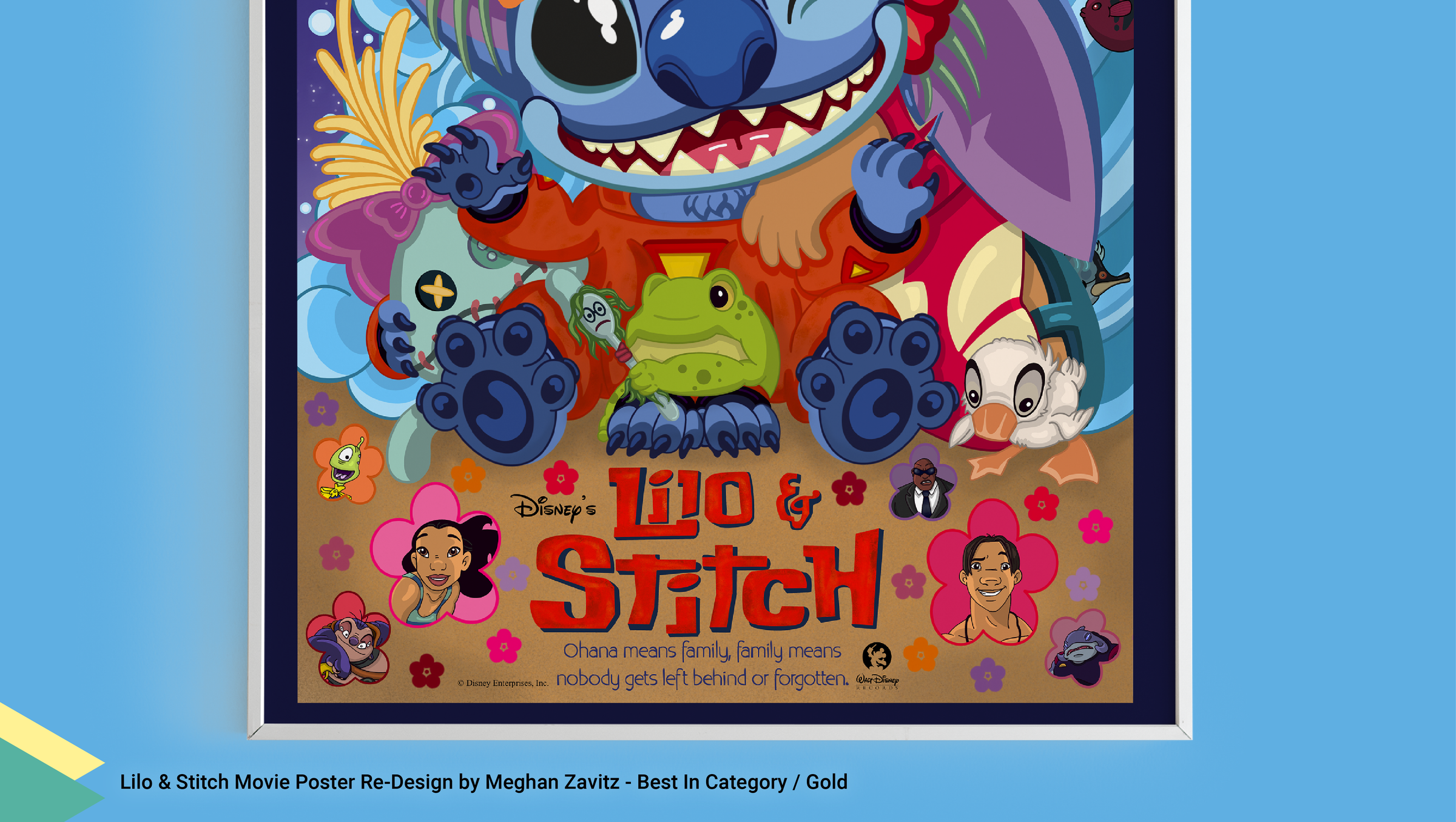 Lilo & Stitch Movie Poster Re-Design - Graphis